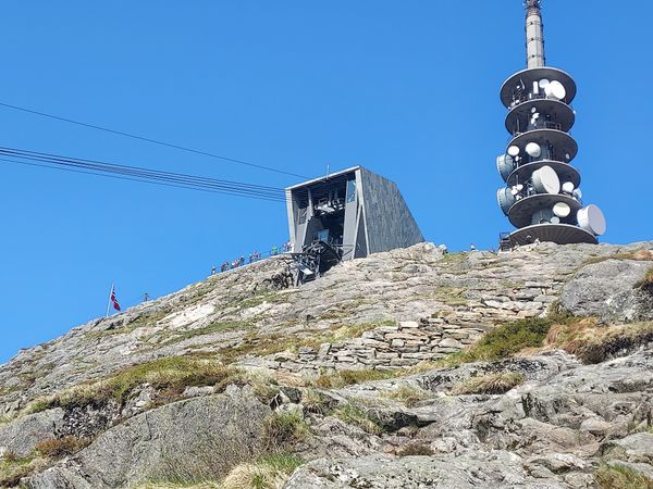 Panoramablick vom höchsten Berg