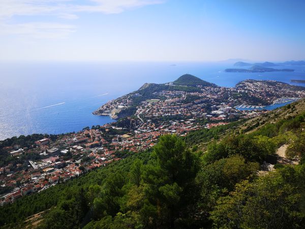 Panoramablick über Dubrovnik