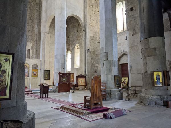 Historische Kathedrale mit Panoramablick