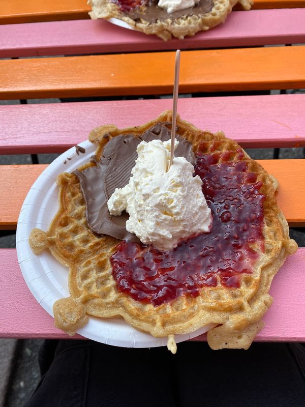 Beste norwegische Waffeln