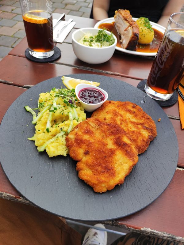 Essen mit Panoramablick