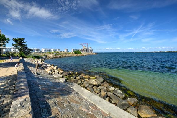 Stadtstrand für heiße Tage