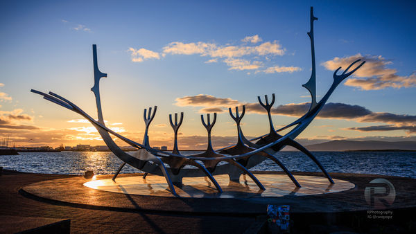 Kunstwerk am Meer: Sólfarið