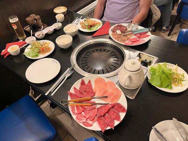 Authentische koreanische Grillspezialitäten