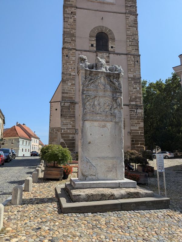 Ikone Ptuj's mit Zwiebeldach