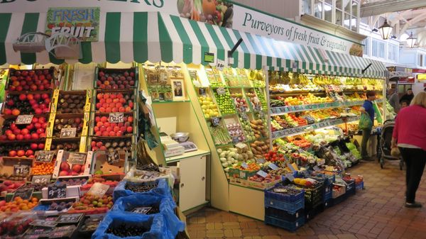 Schlemmen im historischen Markt