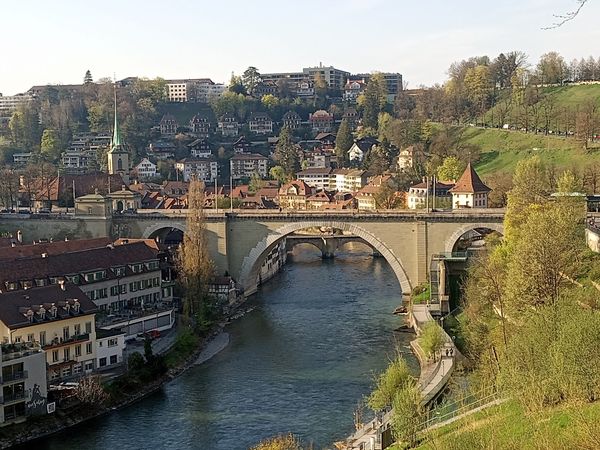 Panoramablick über Berns Dächer