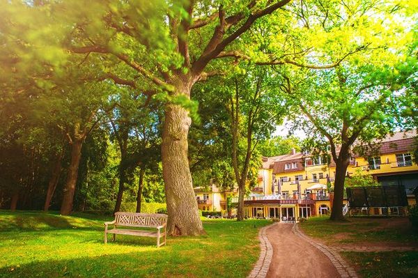 Deutsche Küche am malerischen Inselsee