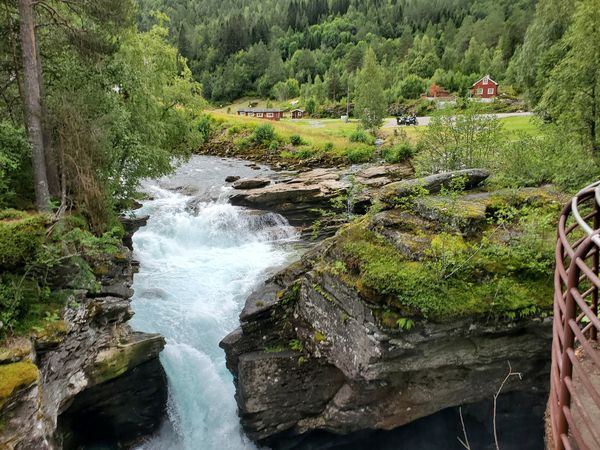 Adrenalin im Gudbrandsjuvet Canyon