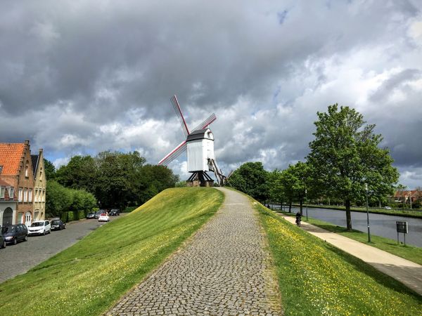Historische Windmühlen