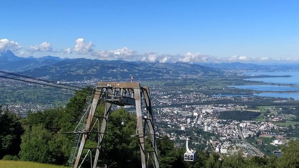 Ausblick über den Bodensee genießen