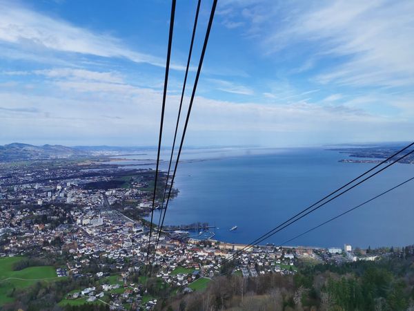 Schwebe über den Bodensee