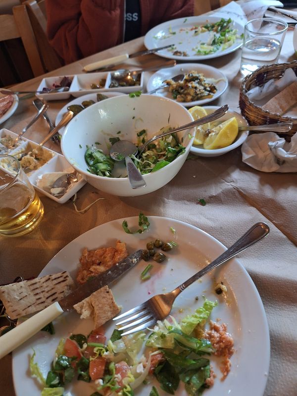 Authentische zyprische Meze