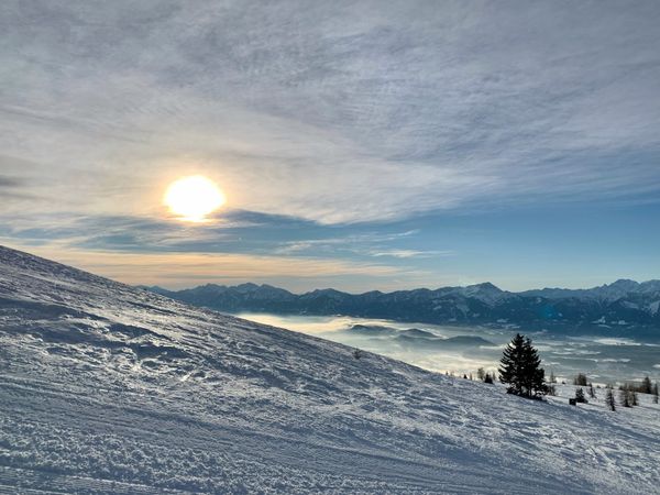 Wandern und Fliegen über Kärnten