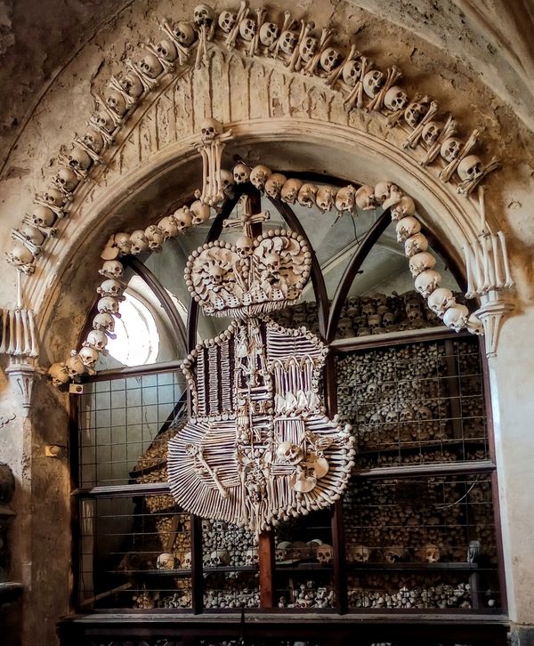 Einzigartige Knochenkirche in Kutná Hora