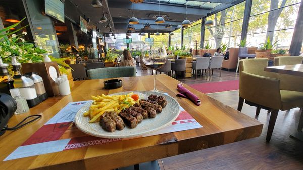 Lokale Küche in gemütlicher Atmosphäre