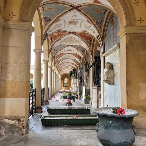 Historische Ruhe über Prag