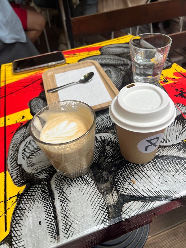 Hipster Kaffee im Herzen von Budapest