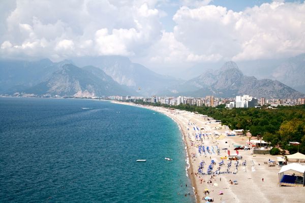 Strandtag mit elektronischen Beats