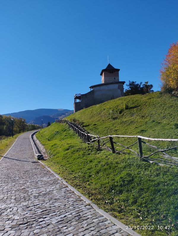 Mittelalterliche Ruinen von Cetatea Mălăiești