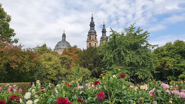 Farbenpracht im versteckten Garten