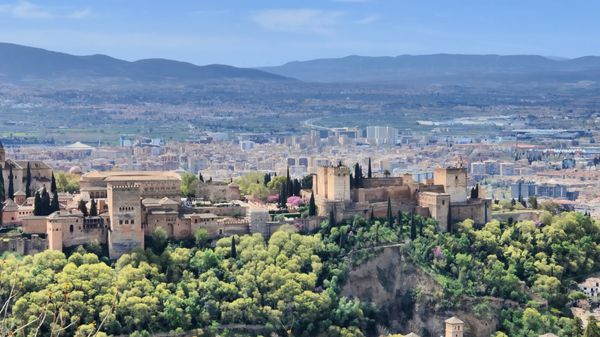 Granada aus der Vogelperspektive