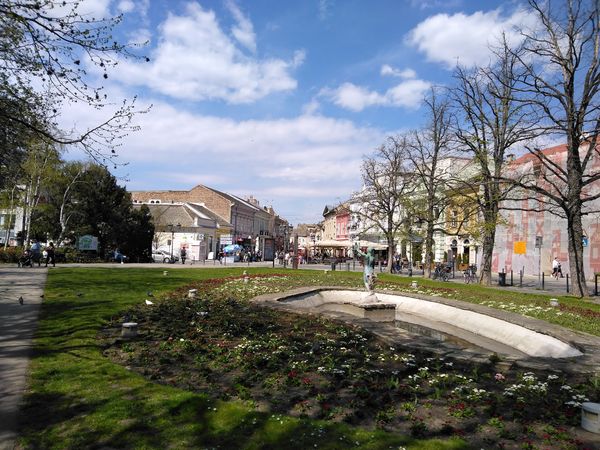 Grüne Oase der Ruhe mitten in der Stadt