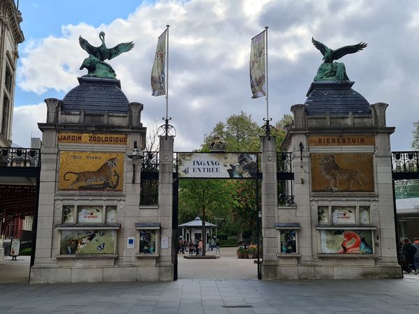 Historischer Tierpark mitten in der Stadt