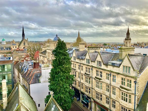 Blick über Oxford vom Turm