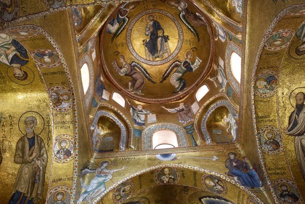 Atemberaubende byzantinische Mosaike
