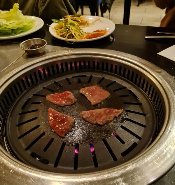 Authentische koreanische Grillspezialitäten