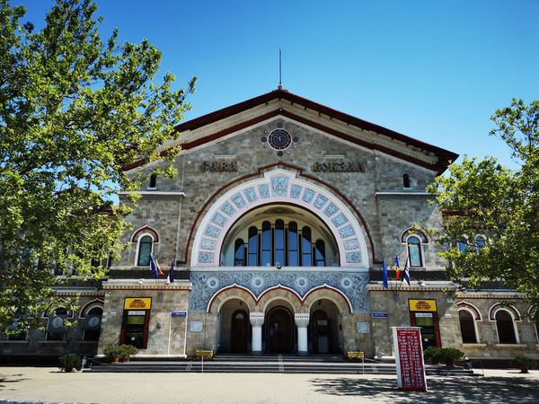 Stalinistische Architektur bestaunen