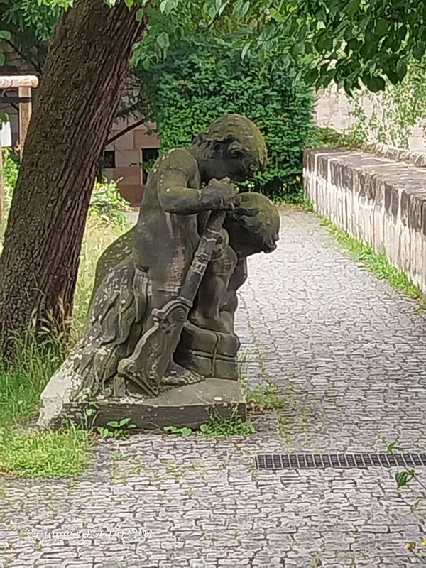 Geheimer Garten in der Stadt