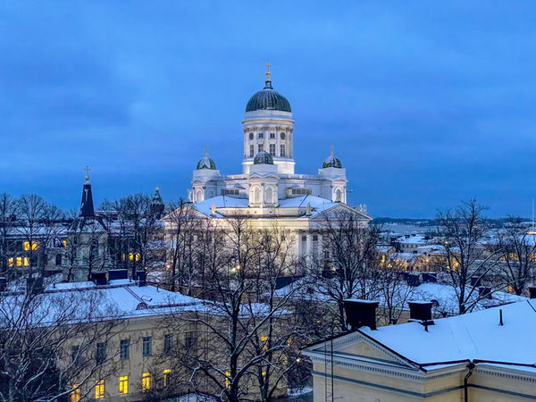 Bewundere das Wahrzeichen Helsinkis