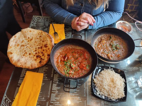 Authentischer Birmingham Balti