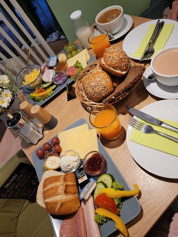 Frühstück mit Meerblick