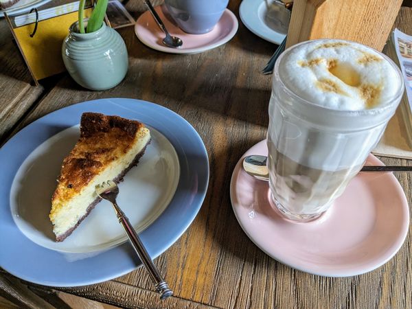 Gemütliche Kaffeepause im historischen Ambiente