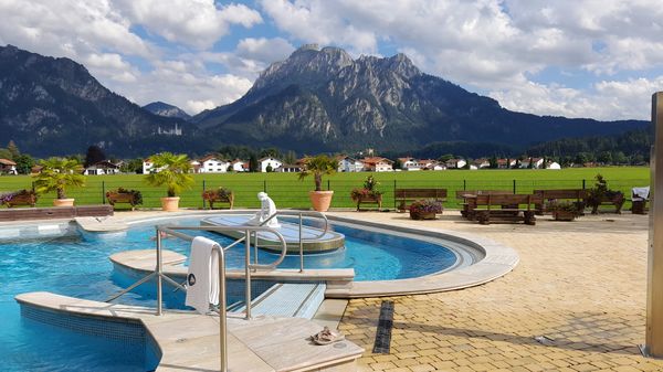 Entspannung mit Blick auf Neuschwanstein