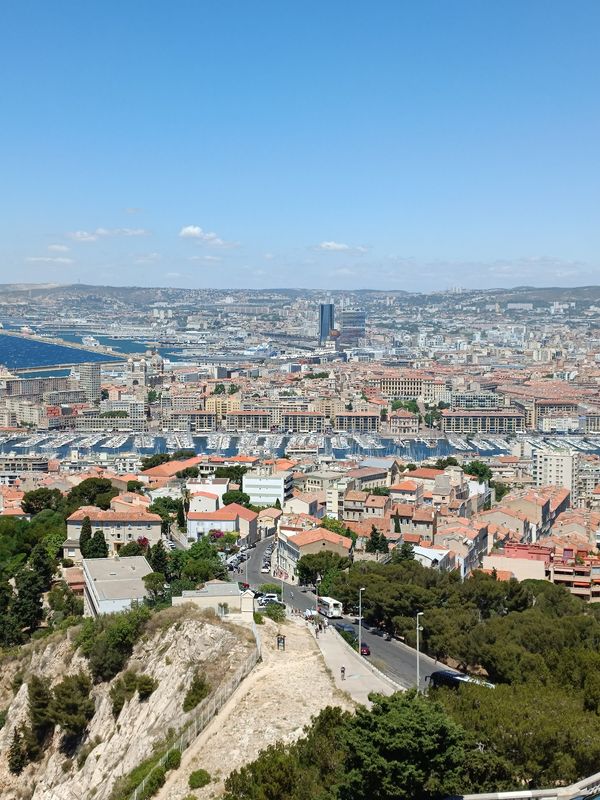 Panoramablick über Marseille