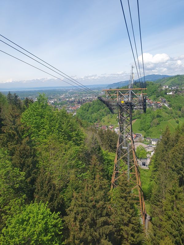 Ausblick über Dornbirn genießen