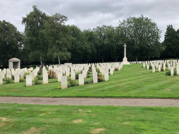 Friedhof mit Kriegsgeschichte