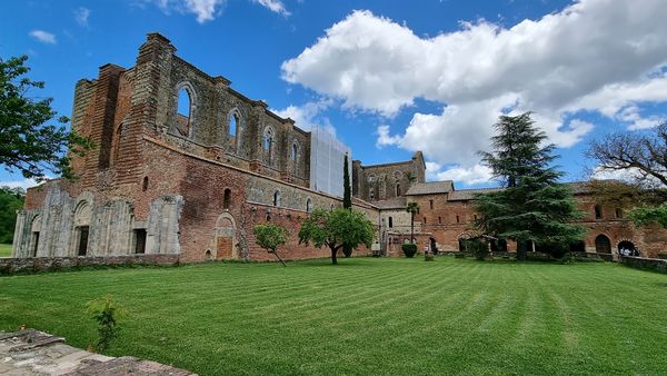 Besuch einer beeindruckenden Kloster-Ruine