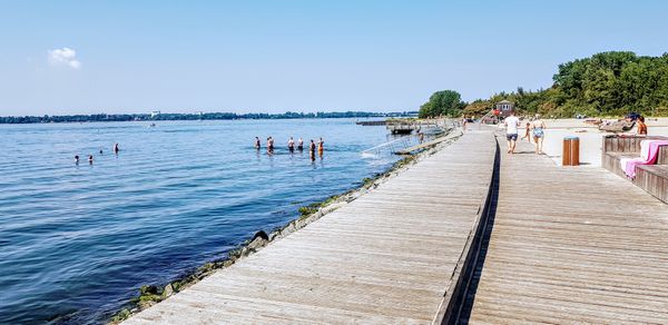 Sonnenbaden und Meer