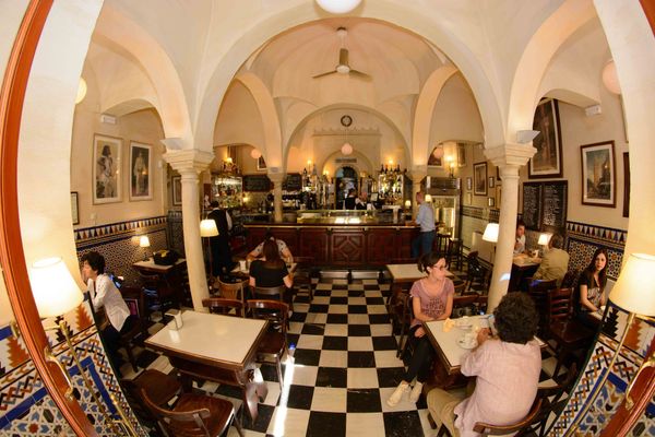 Historisches Hamam in einer Bar