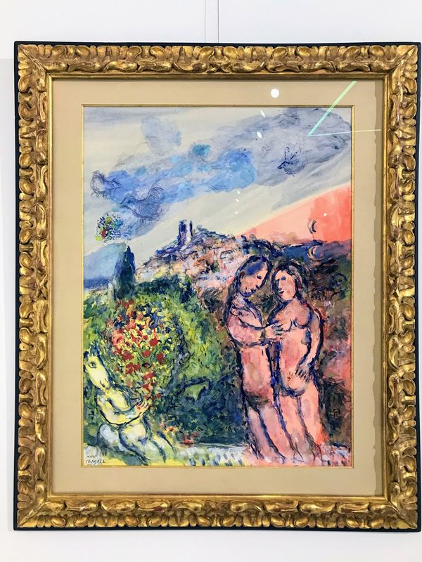 Moderne Kunst in intimer Atmosphäre