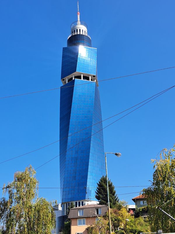 Atemberaubende Aussicht über Sarajevo