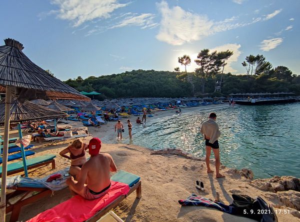 Privatstrand-Paradies in Ksamil