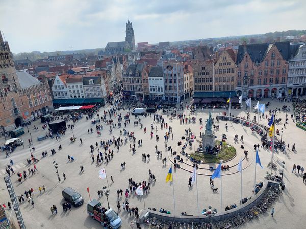 Atemberaubende Aussicht über Brügge