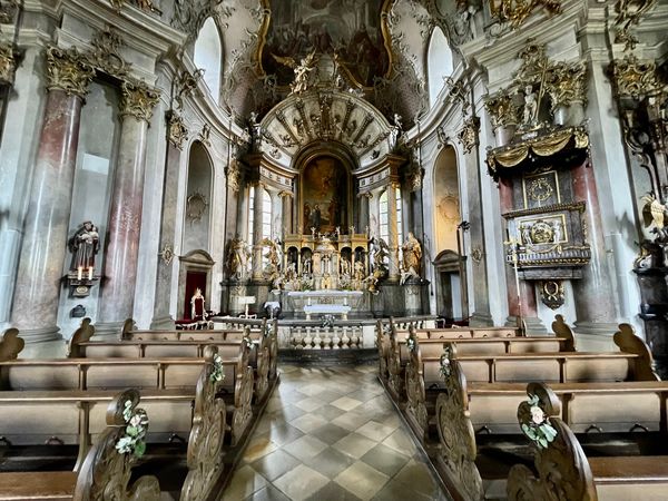 Spirituelle Reise und Aussicht genießen