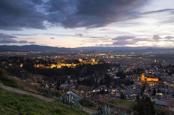 Granada aus der Vogelperspektive